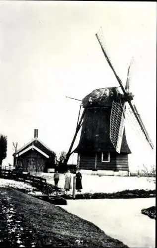 Set von 90 Ansichtskarten Windmühlen Niederlande