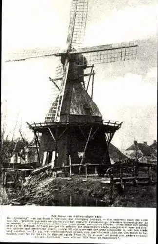 Set von 90 Ansichtskarten Windmühlen Niederlande