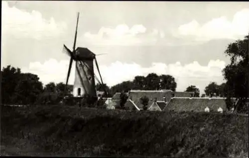 Set von 90 Ansichtskarten Windmühlen Niederlande