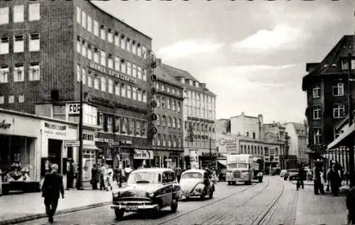 Ak Hamburg Harburg, Wilstorferstraße, Verkehr, Barmer Ersatzkasse