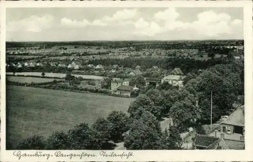 Ak Hamburg Nord Langenhorn, Panorama von Wohnsiedlung und Umgebung