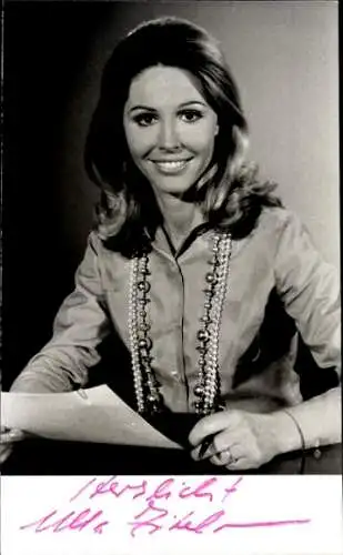 Ak Schauspielerin Ulla Zitelmann, Portrait, Autogramm