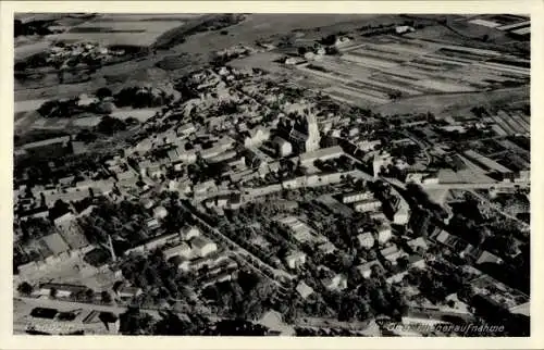 Ak Stadt Usedom, Fliegeraufnahme