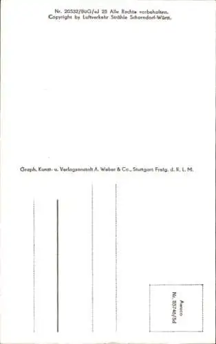 Ak Oeffingen Fellbach in Württemberg, Fliegeraufnahme, Hauptstraße, Gasthof im Rössle