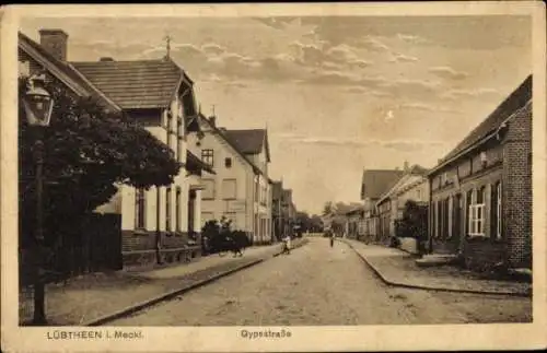 Ak Lübtheen in Mecklenburg, Gypsstraße