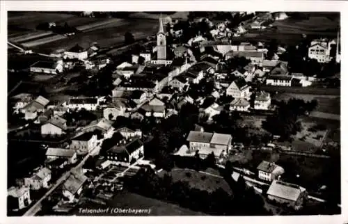 Ak Teisendorf in Oberbayern, Fliegeraufnahme