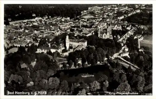 Ak Bad Homburg vor der Höhe Hessen, Fliegeraufnahme