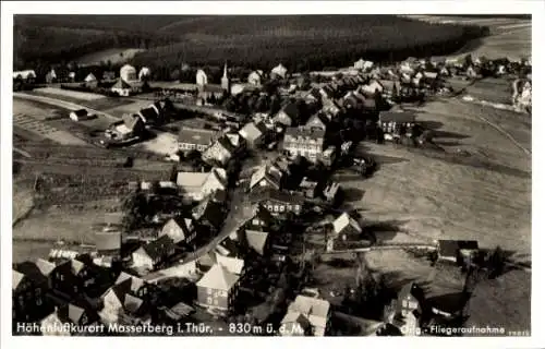 Ak Masserberg in Thüringen, Fliegeraufnahme