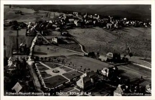 Ak Masserberg in Thüringen, Fliegeraufnahme