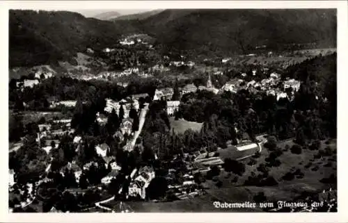 Ak Badenweiler im Schwarzwald, Fliegeraufnahme