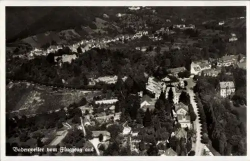 Ak Badenweiler im Schwarzwald, Fliegeraufnahme