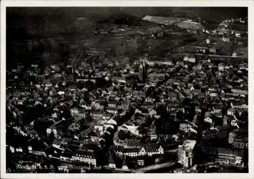 Ak Neustadt an der Haardt Neustadt an der Weinstraße, Fliegeraufnahme