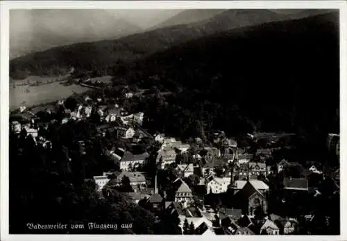 Ak Badenweiler im Schwarzwald, Fliegeraufnahme