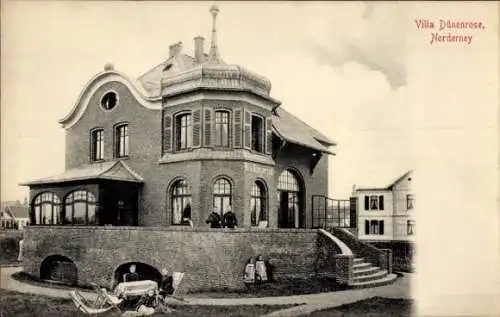 Ak Nordseebad Norderney Ostfriesland, Villa Dünenrose