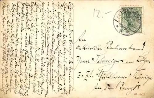 Ak Beckum in Westfalen, Alleestraße