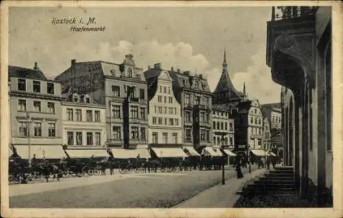 Ak Hansestadt Rostock, Hopfenmarkt