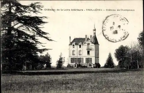 Ak Treillières Loire-Atlantique, Chateau de Champeaux