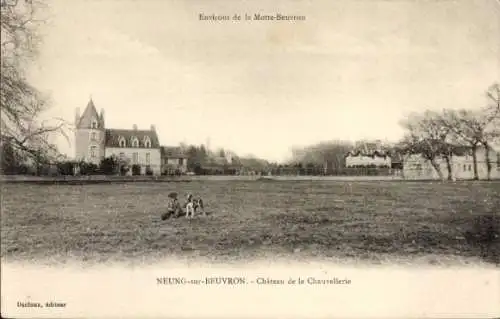 Ak Neung sur Beuvron Loir et Cher, Chateau de la Chauvellerie