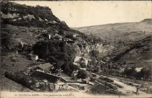 Ak Salins les Bains Jura, Panorama