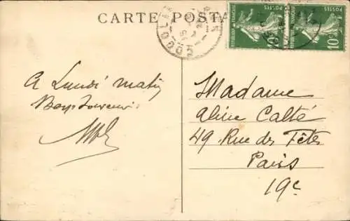 Ak Cogolin Var, Quartier de la gare