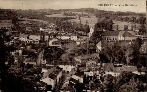 Ak Solignac Haute Vienne, Panorama