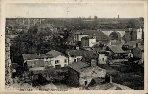 Ak Parthenay Deux Sèvres, Qaurtier Saint-Jacques