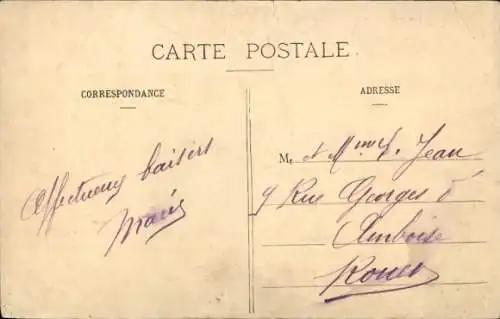 Ak Arques la Bataille Seine Maritime, Les Fosses du Chateau