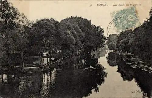 Ak Poissy Yvelines, Les Bords du Migneaux