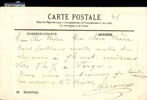 Ak Beauvais Oise, Lyzeum