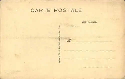 Ak Paris VIIe, Rue du Bac, Kapelle des Mutterhauses der Töchter der Barmherzigkeit