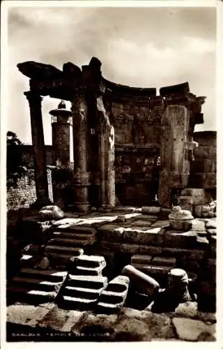 Ak Baalbek Libanon, Tempel der Venus