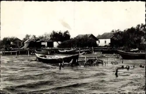 Ak Marignane Bouches du Rhône, Etang de Bolmon