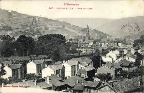 Ak Decazeville Aveyron, Vue de l'Est