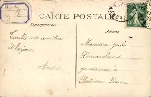 Ak Cherbourg Manche, Arsenal, Gesamtansicht