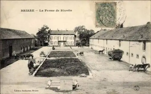 Ak Briare Loiret, Ferme de Rivotte