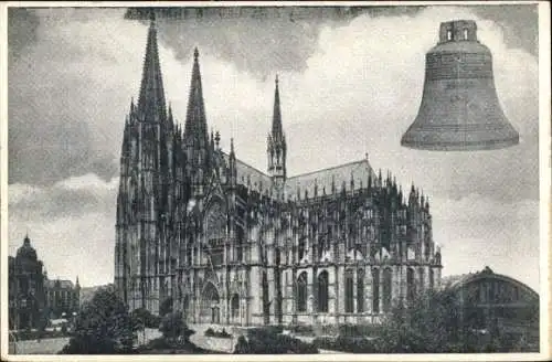 Ak Köln am Rhein, Dom, Südseite