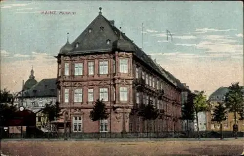 Ak Mainz am Rhein, Museum