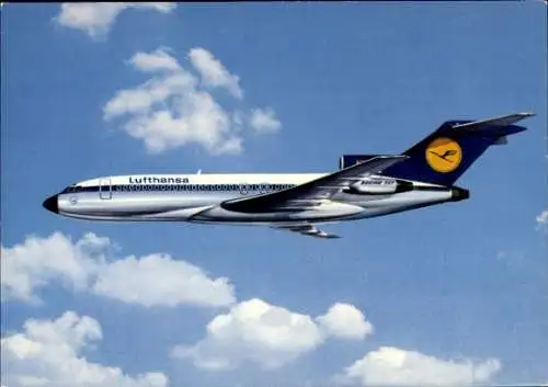 Ak Deutsches Passagierflugzeug, Lufthansa, Boeing 727 Europa Jet