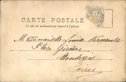 Ak Der schmerzhafte Weg nach der Vertreibung