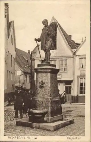 Ak Münster in Westfalen, Kiepenkerl