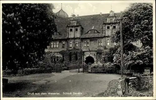 Ak Bevern im Weserbergland, Schloss