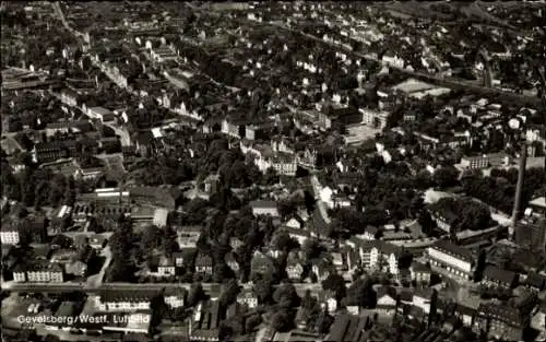 Ak Gevelsberg im Ruhrgebiet, Luftbild