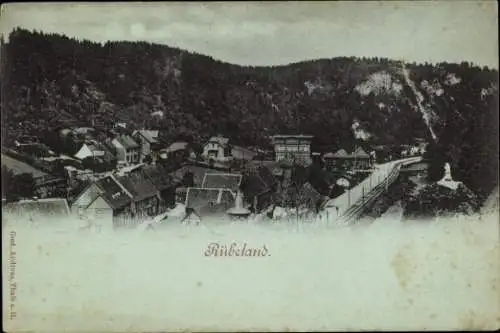 Ak Rübeland Oberharz am Brocken, Gesamtansicht