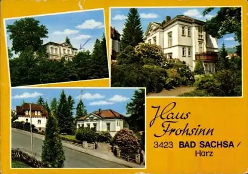 Ak Bad Sachsa im Harz, Haus Frohsinn