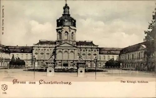 Ak Berlin Charlottenburg, Königliches Schloss