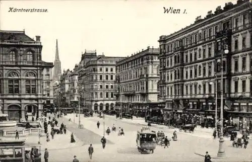 Ak Wien 1 Innere Stadt, Kärntnerstraße