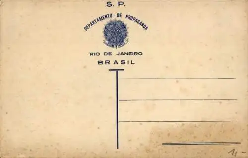 Ak São Paulo Brasilien, Medizinische Fakultät, Straßenansicht