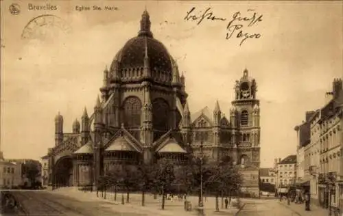 Ak Brüssel Brüssel, Kirche Ste Marie