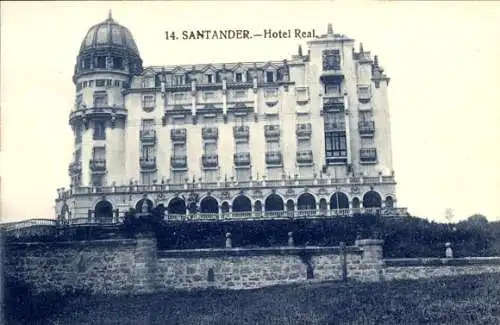 Ak Santander Kantabrien Spanien, Hotel Real