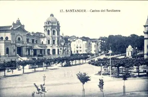 Ak Santander Kantabrien Spanien, Casino del Sardinero